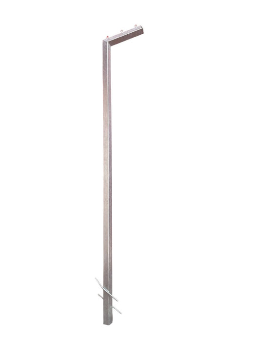 Pilar cerco esquinero 60x60 mm en 1.5 mm - Para cerco perimetral