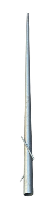 Poste redondo 7 mts 4" en 3 mm galvanizado